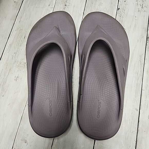 Oofos OOriginal Comfort Recover Unisex Mauve Flip Flop Sandals Men 13/Women 15